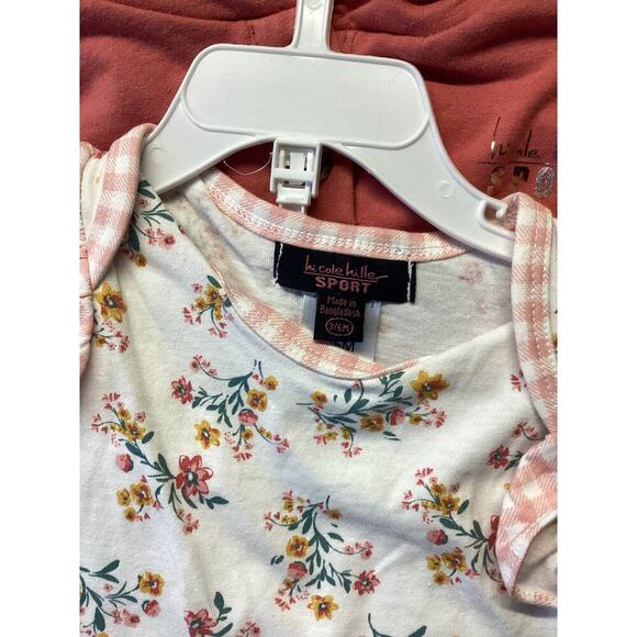 Nicole Miller Polyester Baby & Toddler Clothing Size 3/6 Months 3pc Set - Picture 3 of 4